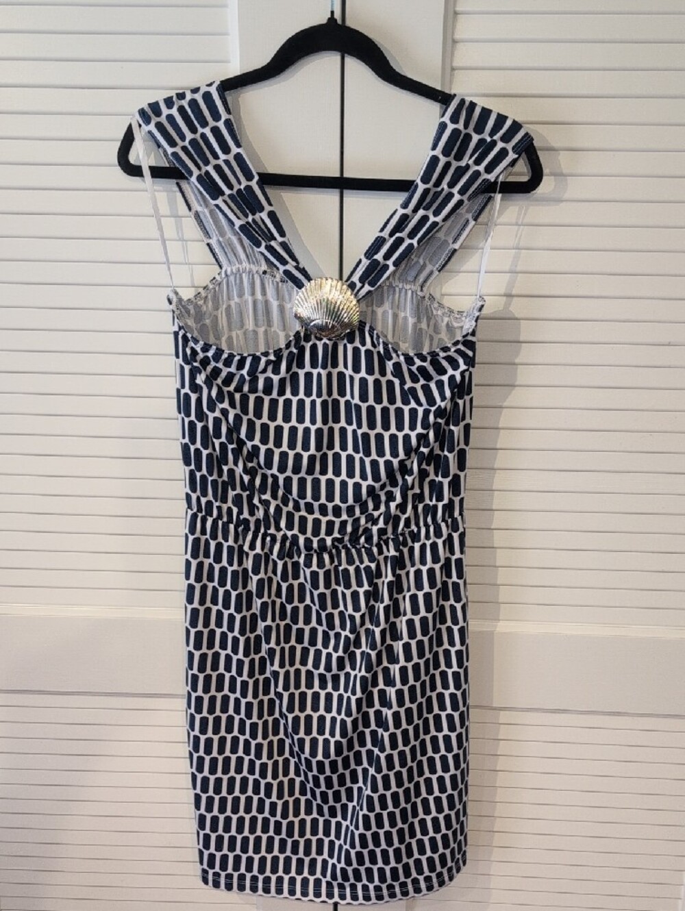 Mud Pie Geometric Mini Dress NWT Size M - Picture 3 of 8
